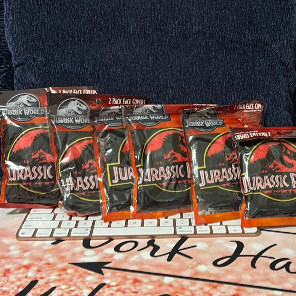 Jurassic Park Face Masks